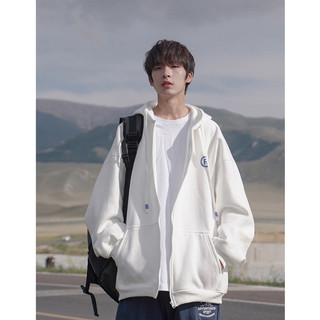 Áo Khoác Jacket Hoodie Zip Nỉ Thu Đông Nam Nữ Chữ R Unisex Form Rộng