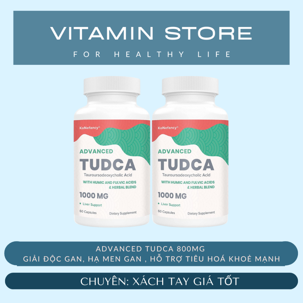 ADVANCED TUDCA 800MG - GIẢI ĐỘC GAN, HẠ MEN GAN , HỖ TRỢ TIÊU HOÁ KHOẺ ...