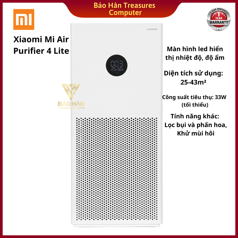 Máy Lọc Không Khí Xiaomi Mi Smart Air Purifier 4 I Xiaomi Air Purifier