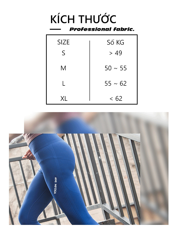 Ảnh Quần Legging Nữ Bảo Hành 12 Tháng Quần Tập Gym Tập Yoga Chất Vải Dệt Thoáng Mát Co Giãn 4 Chiều Cleacco QLN Boro Sport 2