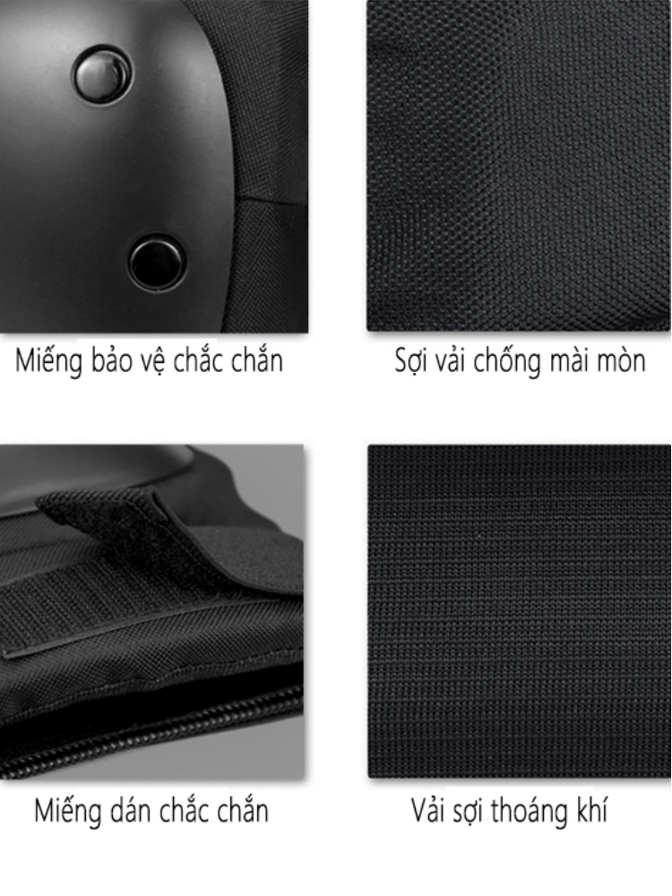 Ảnh Bộ Giáp Bảo Hộ Trượt Patin Bảo Hành 12 Tháng Bảo Hộ Xe Đạp Gồm 4 Món Tay Gối Khủy Tay Và Nón Cleacco BGBHTP BORO SPORT 2
