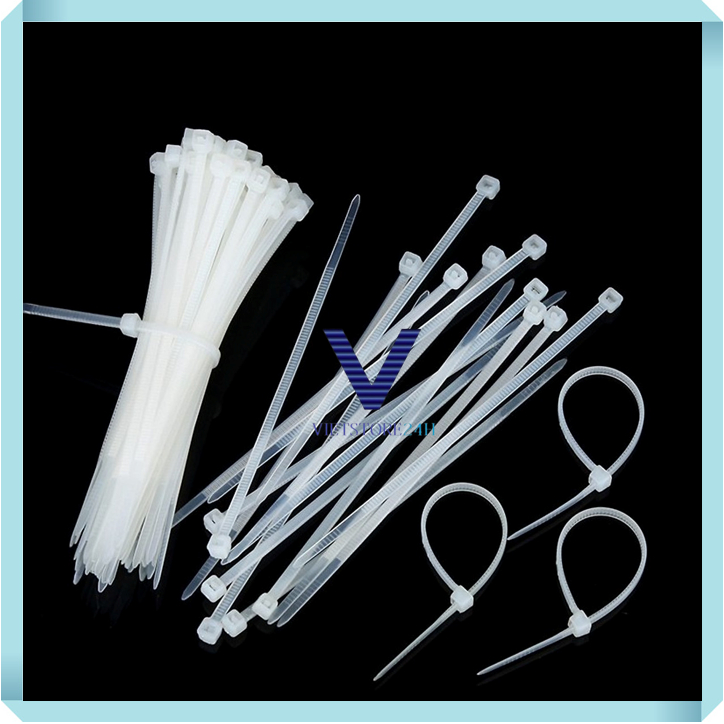 Dây Rút Nhựa 10cm ,15cm, 20cm, 25cm, 30cm, 40cm ( Khoảng 80 Sợi/Bịch ...