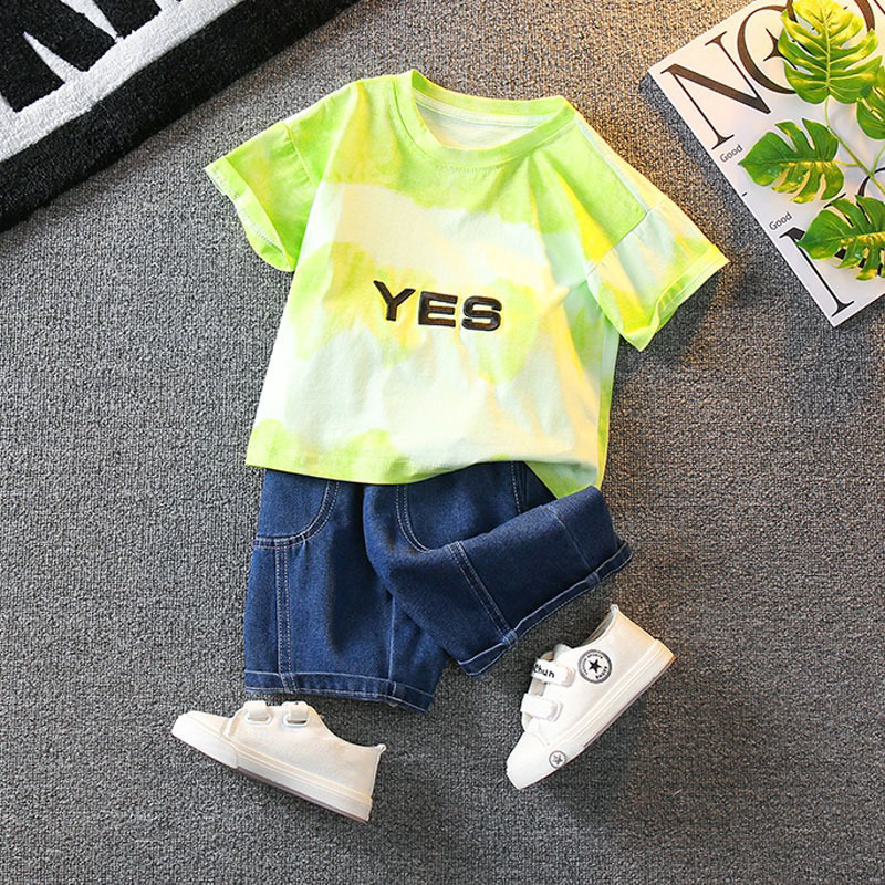 Bộ đồ cho bé 18-45kg chất cotton giấy bò giấy siêu nhẹ mát