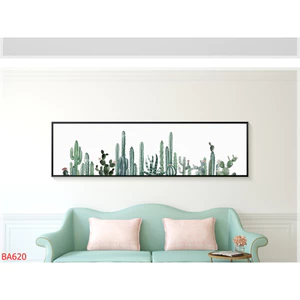 Tranh Tráng Gương Ngang Treo Tường Phong Cách Bắc Âu Trang Trí Nhà, Phòng Khách, Phòng Ngủ OHA Decor