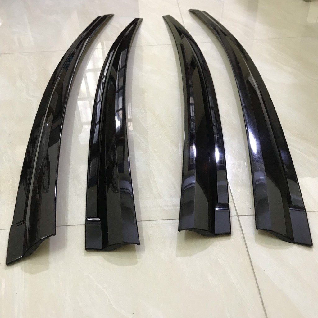 Vè che mưa xe Honda Civic 2006 - 2012, 2013-2016, 2017 - 2021 Nhựa Đen thái cao cấp, dày dặn, sáng bóng