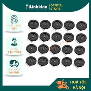 Biến trở tròn đôi B503 50K 16x2mm 5 chân chất lượng tốt.