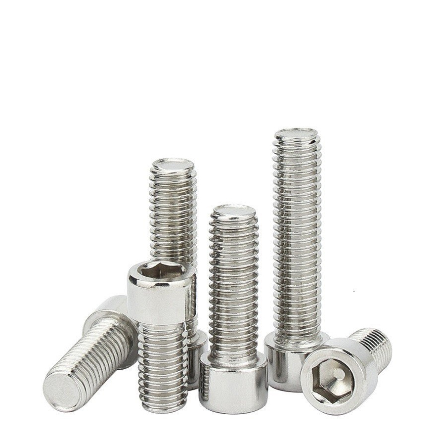 (INOX201) 10 cái M3-M6 Bulong lục giác chìm đầu trụ inox201 M3-M6