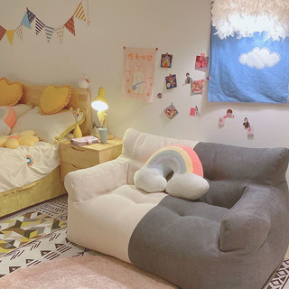 🇻🇳Giao hàng 24h 🇻🇳 sofa Lười tatami Lưới Đơn Và Đôi Nổi Tiếng ins wind Làm Việc Ban Công Phòng Ngủ Trên Sàn Nhỏ