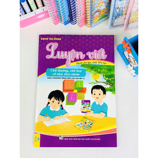 Sách - Combo 2Q Luyện Viết (Cùng Con Vào Lớp 1 + Chữ thường, chữ hoa cỡ nhỏ, theo nhóm) - ndbooks