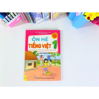 Sách - Combo 2 cuốn Ôn Hè Toán + Tiếng Việt Lớp 1 Cánh Diều - ndbooks