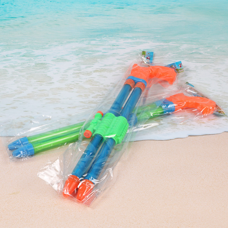 Máy bắn nước 2 nòng dài 61cm, Máy bắn phun nước cho bé vui chơi mùa hè
