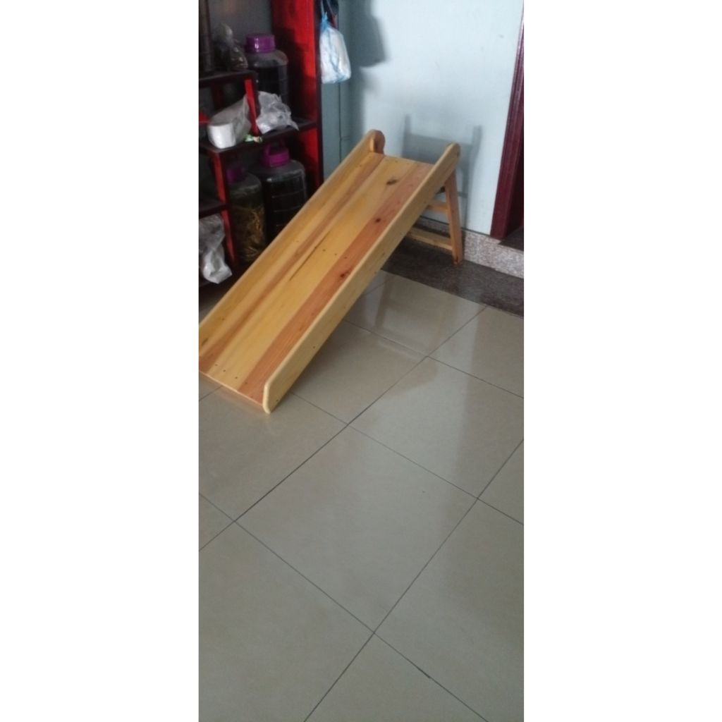 Cầu Trượt Cho Bé Nội Thất Nhà Xanh 82 - Cầu Trượt Gỗ Giúp Các Bé Thỏa Thích Chơi, Bền Lâu Theo Thời Gian