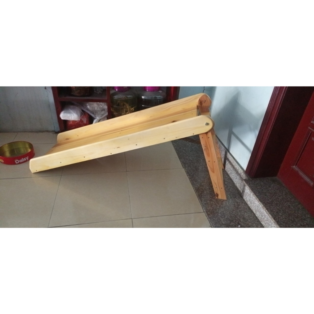 Cầu Trượt Cho Bé Nội Thất Nhà Xanh 82 - Cầu Trượt Gỗ Giúp Các Bé Thỏa Thích Chơi, Bền Lâu Theo Thời Gian