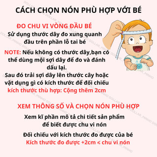 Mũ Bucket thêu tên theo yêu cầu cho bé cực đáng yêu, thêu công nghệ cao - Hàng loại 1 Dollar Minho