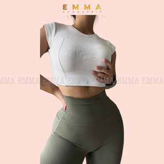 Croptop SEY Áo Tập Gym Nữ Yoga Thun Cotton Tay Ngắn