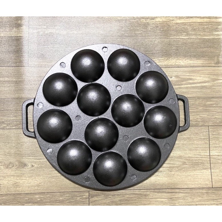Khuôn Bánh Khọt Chống Dính vạn lợi Loại Dày Cao Cấp Có Nắp kính - nắp inox( 8- 10 - 12 lỗ )