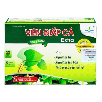 Viên giấp cá Extra Tâm Dược (30 viên/ hộp)