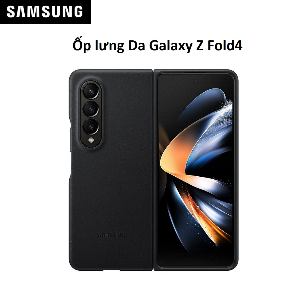 Ốp lưng Da Samsung Galaxy Z Fold 4 (EF-VF936) - Hàng Chính Hãng