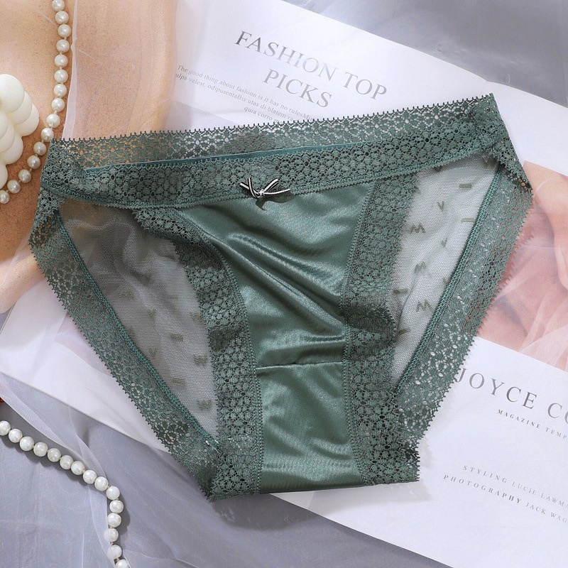 Quần lót nữ ren su cao cấp mềm mại kháng khuẩn sexy gợi cảm 330