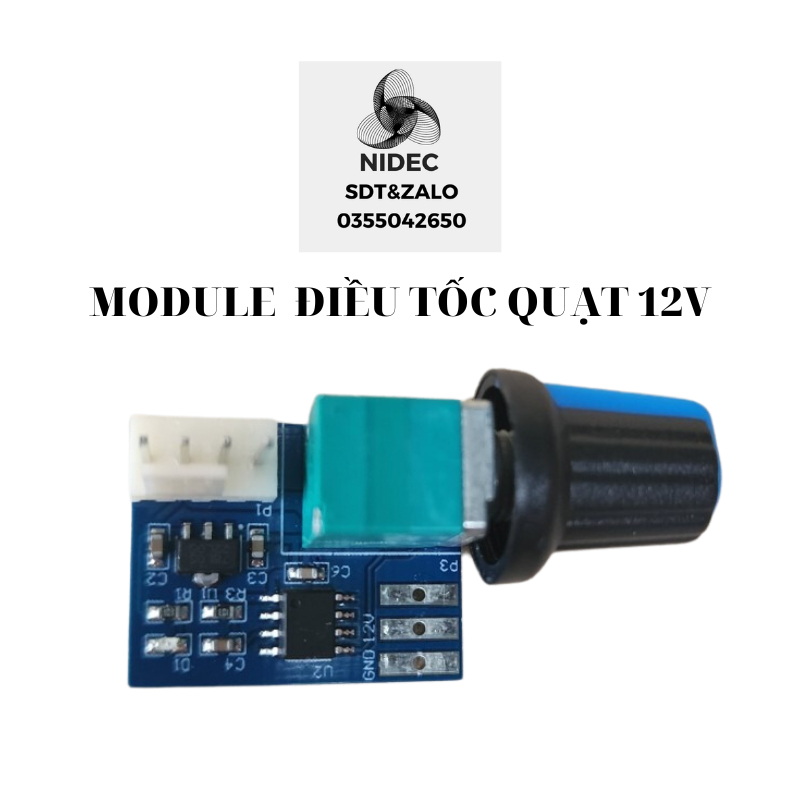Module điều chỉnh tốc độ quạt DC12v | Shopee Việt Nam