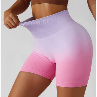 Quần biker thể thao nữ tập gym,yoga loang dệt kim 11 màu( mã L604)