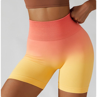 Quần biker thể thao nữ tập gym,yoga loang dệt kim 11 màu( mã L604)