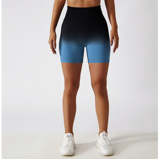 Quần biker thể thao nữ tập gym,yoga loang dệt kim 11 màu( mã L604)