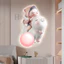 Tranh Cắt 3D LED Cô Bé Đáng Yêu Trang Trí Phòng Khách, Phòng Ngủ, Quán Cà Phê Xưởng Giá Rẻ