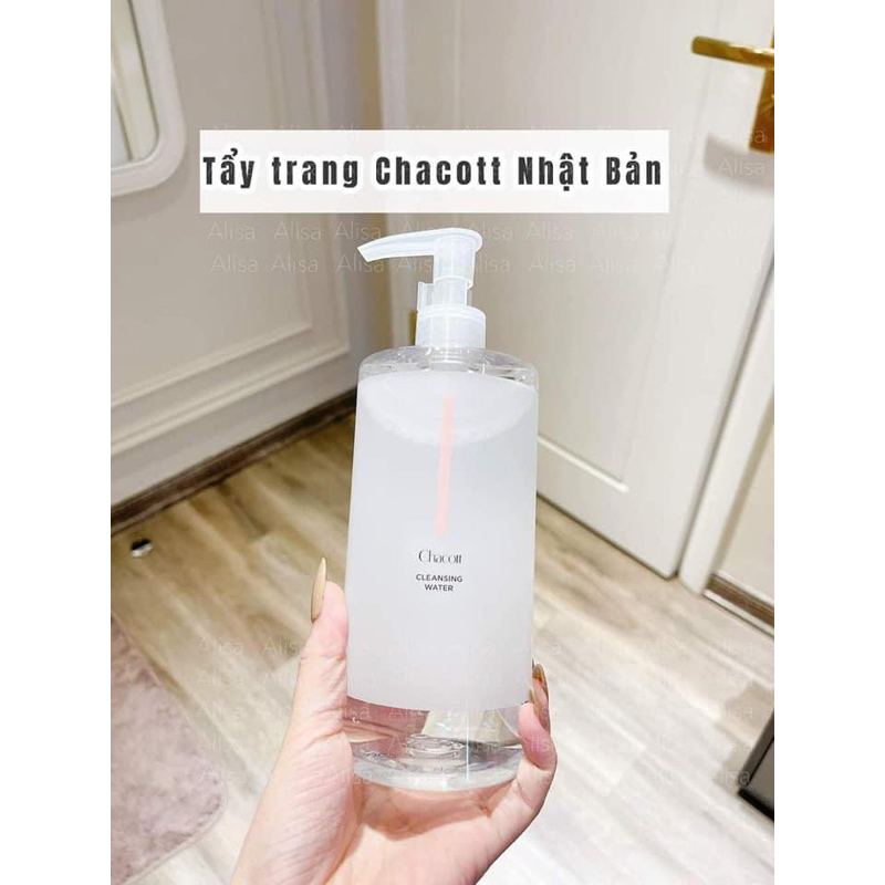 TẨY TRANG CHACOTT 500ML