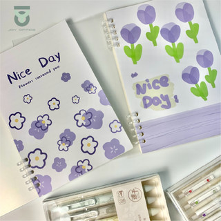 Sổ còng nhựa Nice day MOKA ghi chép A5/B5, có thể tháo rời