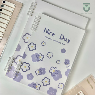 Sổ còng nhựa Nice day MOKA ghi chép A5/B5, có thể tháo rời