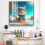 Tranh Treo Tường 12 Con Giáp Phiên Bản Hoạt Hình Đáng Yêu Tráng Gương Cao Câp Xưởng Giá Rẻ