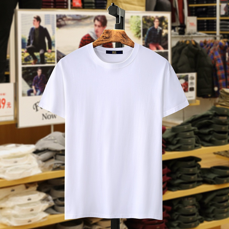 Áo thun nam cổ tròn nam hàng Q.C cao cấp 100% cotton thấm hút mồ hôi không bai xù khi sử dụng B 8654