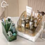 Hộp đựng mỹ phẩm để bàn đa năng, để đồ dùng trong suốt chất liệu nhựa Acrylic