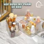 Hộp đựng mỹ phẩm để bàn đa năng, để đồ dùng trong suốt chất liệu nhựa Acrylic
