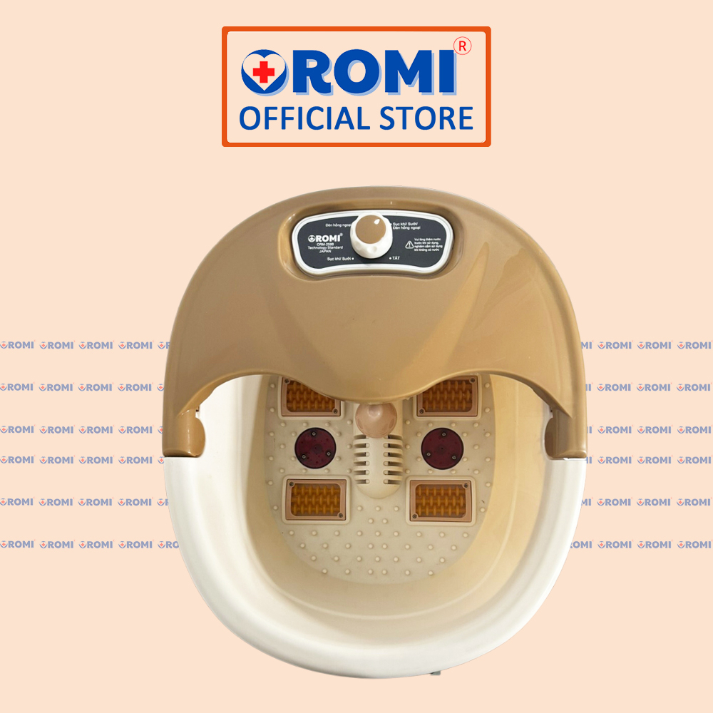 Máy ngâm chân massage OROMI ORM-259B - Bồn mát-xa chân hồng ngoại có sục khí