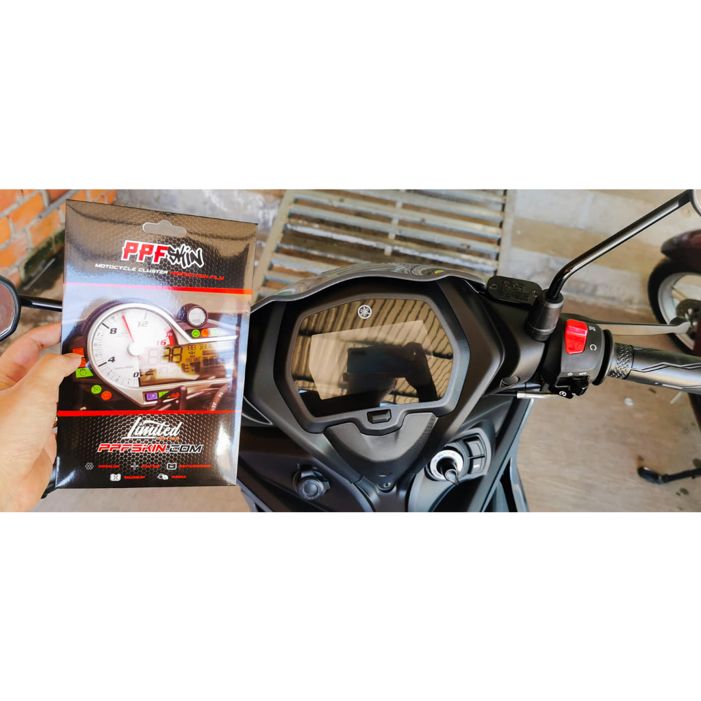 PPF Yamaha excenter 155 202 ... PPF dán bảo vệ mặt đồng hồ xe, hàng nhập khẩu