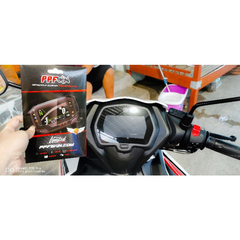 PPF Yamaha excenter 155 202 ... PPF dán bảo vệ mặt đồng hồ xe, hàng nhập khẩu