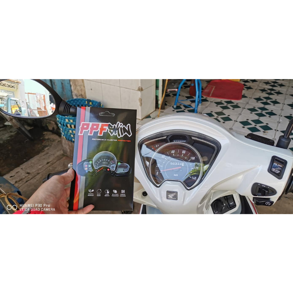 PPF Honda Vision 2025 2026 PPF dán  bảo vệ mặt đồng hồ xe