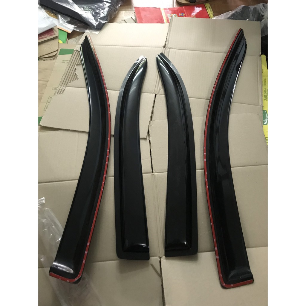 Vè che mưa xe Toyota Altis 2003 - 2025 Nhựa Đen thái cao cấp, dày dặn, sáng bóng
