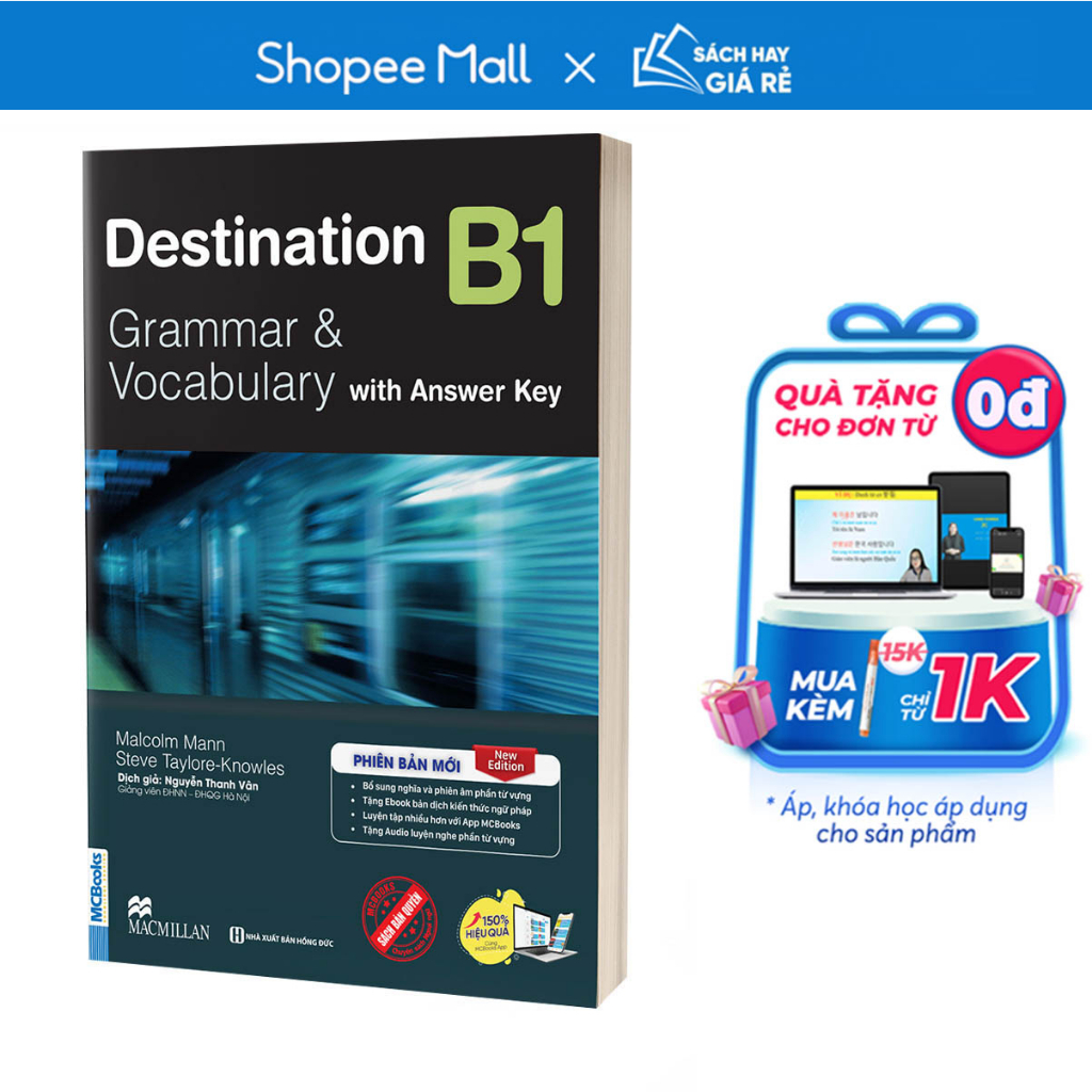 Destination B1: Grammar & Vocabulary được Thiết Kế Dành Cho Những Người ...