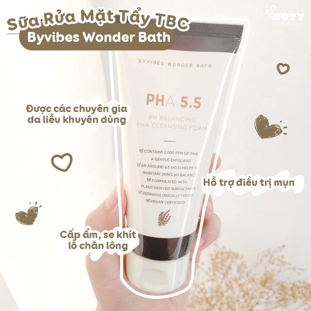 Ảnh Sữa rửa mặt rau củ sủi bọt thải độc 3 in 1 Byvibes Wonder Bath Super Vegitoks Cleanser 300ML 2