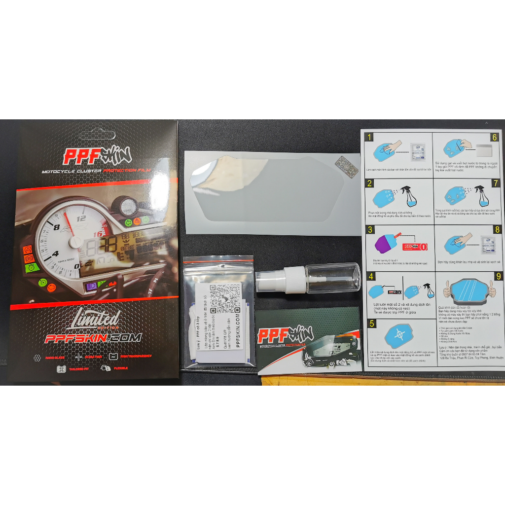 PPF AB 2026. Vario 125 150, 160  ,PPF dán bảo vệ mặt đồng hồ xe, nhập khẩu