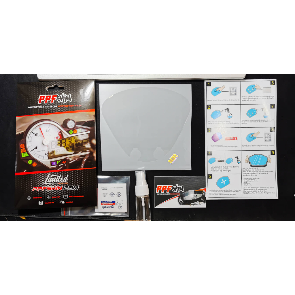 PPF Honda SH mode 2025  ... dán bảo vệ mặt đồng hồ xe , xước tự phục hồi vết xước dâm