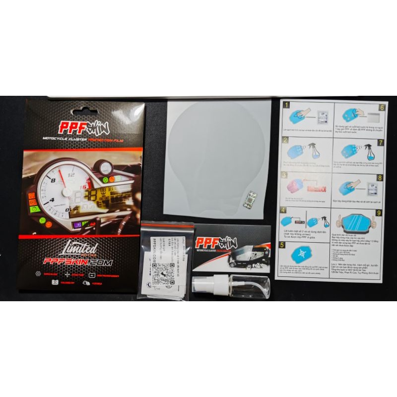 PPF Scoopy 2024-2025 , PPF dán mặt đồng hồ xe , xước tự phục hồi , nhập khẩu