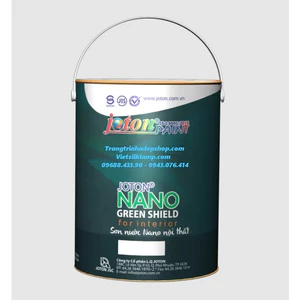 Sơn phủ màu - Sơn nội thất gốc nước CAO CẤP CÔNG NGHỆ NANO - JOTON NANOGREEN (1kg)
