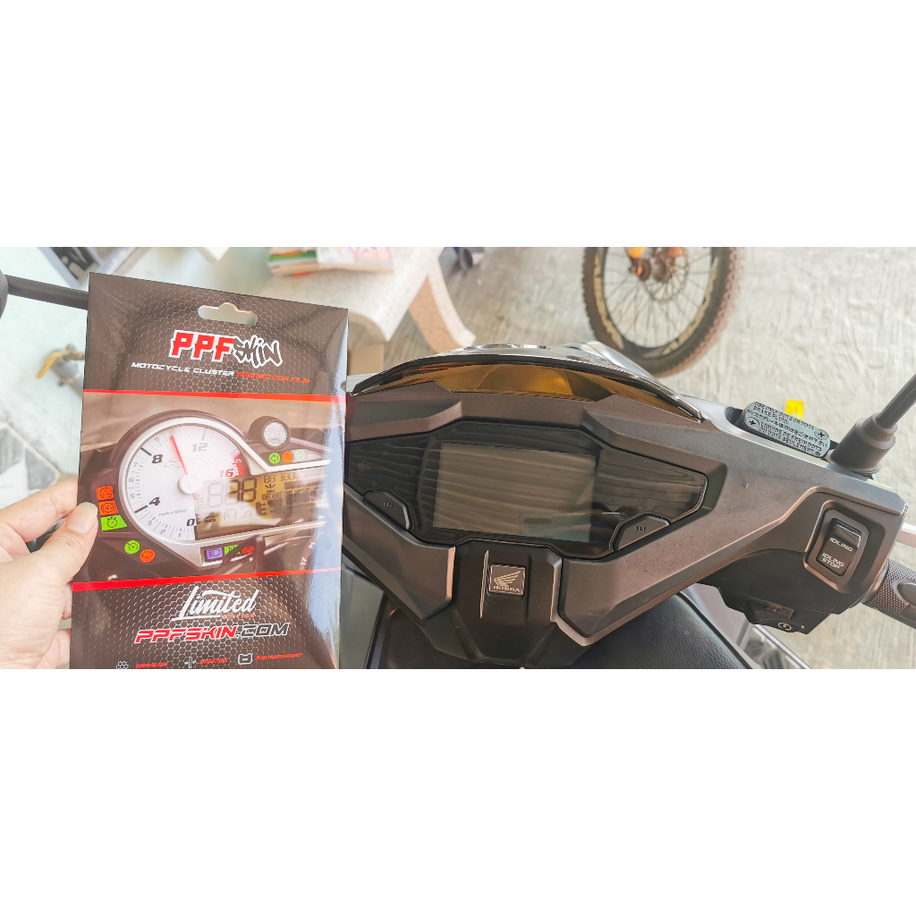 PPF Honda AB 125 150, 160 2022, UPPF dán bảo vệ mặt đồng hồ xe