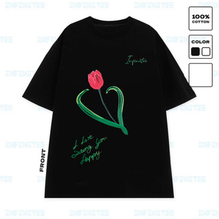 Áo thun INFINITEE Fni065T, Thun 100% Cotton - form rộng Unisex.