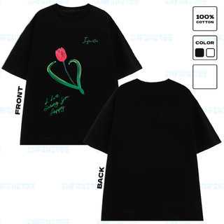 Áo thun INFINITEE Fni065T, Thun 100% Cotton - form rộng Unisex.