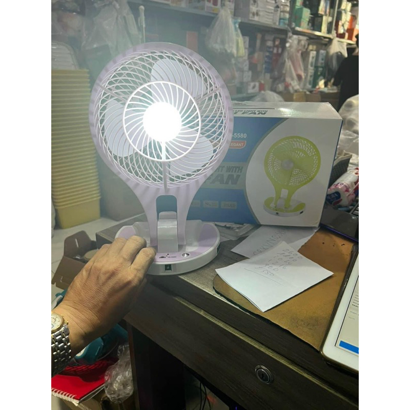 QUẠT SẠC TÍCH ĐIỆN MINI fAN JR 5580 Shopee Việt Nam